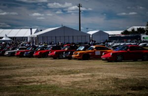 Carmine Red Hardback Colours Of Rennsport Notebook