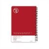Carmine Red Spiral Bound Colours Of Rennsport Notebook