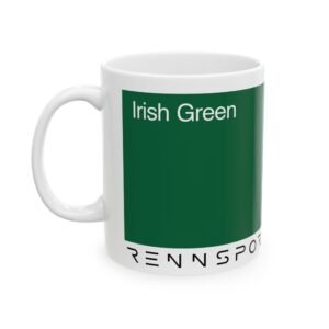Irish Green 11oz Ceramic Colours Of Rennsport Mug