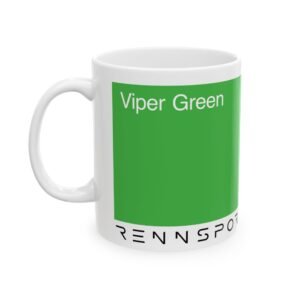 Viper Green 11oz Ceramic Colours Of Rennsport Mug