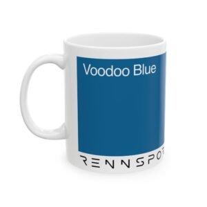 Voodoo Blue 11oz Ceramic Colours Of Rennsport Mug