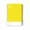 Racing Yellow Spiral Bound Colours Of Rennsport Notebook