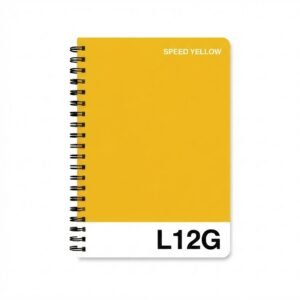 Speed Yellow Spiral Bound Colours Of Rennsport Notebook