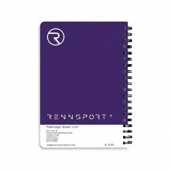 Ultraviolet Spiral Bound Colours Of Rennsport Notebook