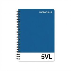 Voodoo Blue Spiral Bound Colours Of Rennsport Notebook