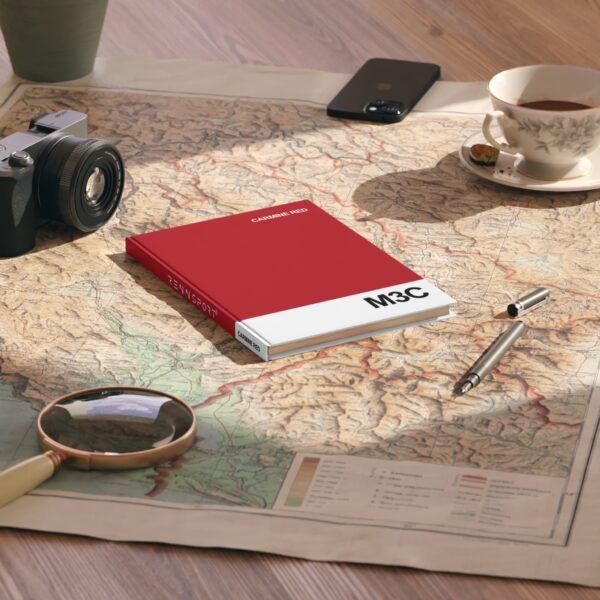 Carmine Red Hardback Colours Of Rennsport Notebook