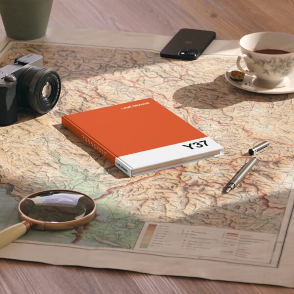 Lava Orange Hardback Colours Of Rennsport Notebook