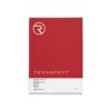 Carmine Red Hardback Colours Of Rennsport Notebook