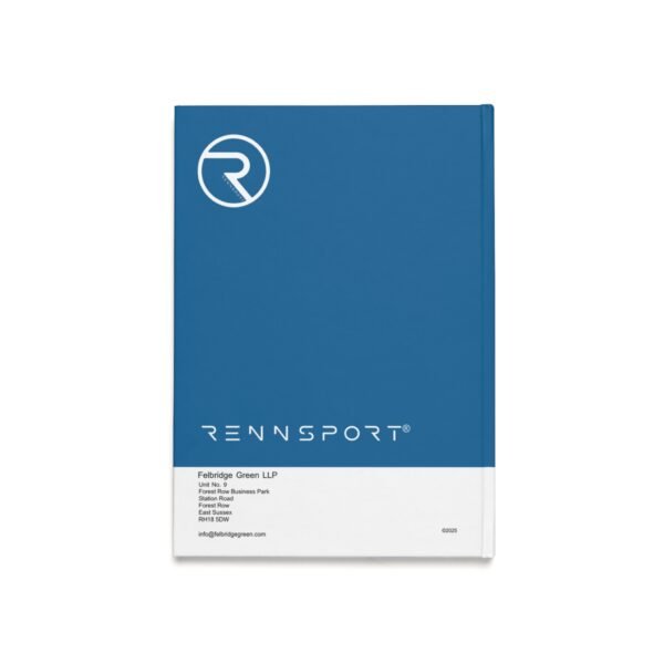 Voodoo Blue Hardback Colours Of Rennsport Notebook