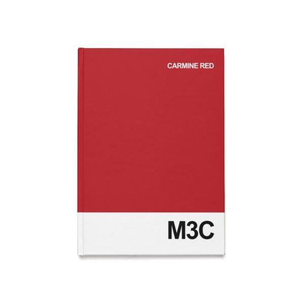 Carmine Red Hardback Colours Of Rennsport Notebook