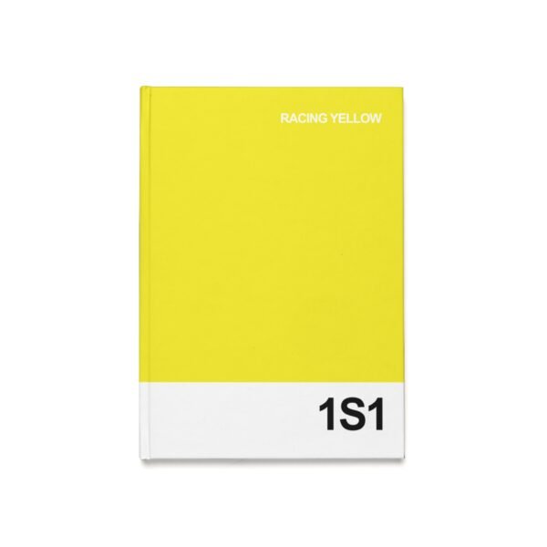 Racing Yellow Hardback Colours Of Rennsport Notebook