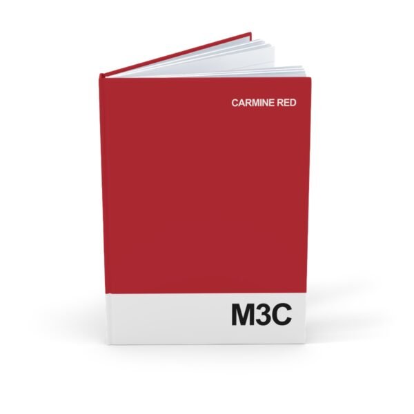 Carmine Red Hardback Colours Of Rennsport Notebook