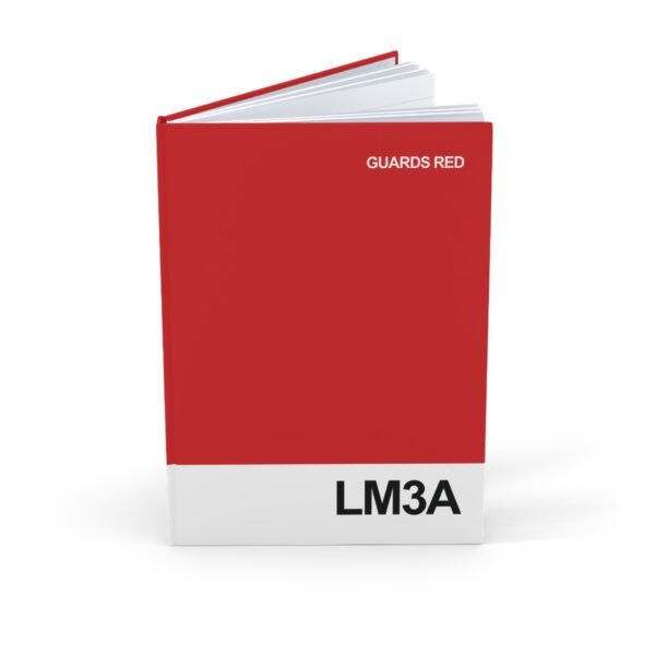 Guards Red Hardback Colours Of Rennsport Notebook