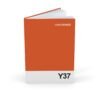 Lava Orange Hardback Colours Of Rennsport Notebook