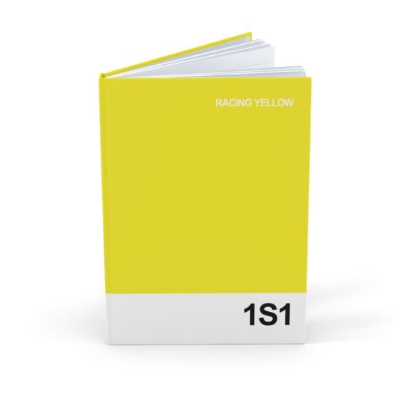 Racing Yellow Hardback Colours Of Rennsport Notebook